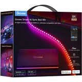 Govee KI Synchronisierungsbox Kit 2, LED-Streifen für Fernseher mit 55-65"