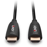 Lindy Fibre Optic Hybrid HDMI 2.1 8K60 Kabel schwarz, 50 Meter, AOC-Kabel