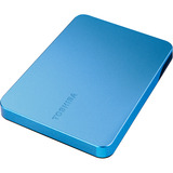 Toshiba Canvio Flex 2TB, Externe Festplatte blau (glänzend), USB-C / USB-A