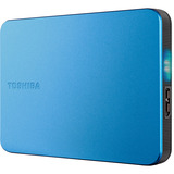 Toshiba Canvio Flex 2TB, Externe Festplatte blau (glänzend), USB-C / USB-A