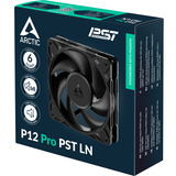 ARCTIC P12 Pro PST LN, Gehäuselüfter schwarz, 5er Pack, 120 mm