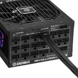 Enermax Revolution D.F.X 1650W, PC-Netzteil schwarz, 3x 12-Pin High Power GPU Anschluss, 7x PCIe, Kabelmanegement, 1650 Watt