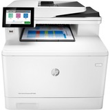 HP Color LaserJet Enterprise M480f MFP, Multifunktionsdrucker grau/schwarz, USB, LAN, Scan, Kopie, Fax, Duplex (Druck)