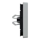 Merten Wippe Licht Wechsel Schalter Kreuz Schalter Taster Einsatz einteilig aluminium, Retail