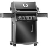 Napoleon Gasgrill Rogue 425 RSB, mit Drehspieß schwarz, mit Heckbrenner und Seitenkocher, Modell 2025