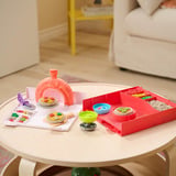 Spin Master Kinetic Sand - Squish Pizza Set, Spielsand 453 Gramm Sand