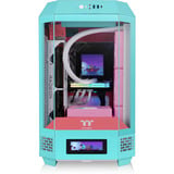 Thermaltake The Tower 250 Mint Strawberry, Tower-Gehäuse mint/beere, Tempered Glass