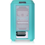 Thermaltake The Tower 250 Mint Strawberry, Tower-Gehäuse mint/beere, Tempered Glass