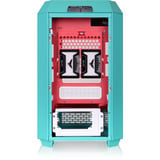 Thermaltake The Tower 250 Mint Strawberry, Tower-Gehäuse mint/beere, Tempered Glass