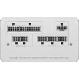 Corsair RM850e White, PC-Netzteil weiß, 850 Watt