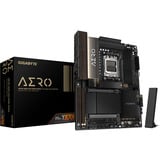 GIGABYTE X870E AERO X3D DARK WOOD, Mainboard schwarz/holz