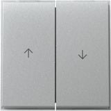 Gira Wippe zweifach mit zwei Pfeilsymbolen aluminium, Retail