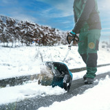 Makita Schneefräsen-Aufsatz SN400MP blau/schwarz, für die Akku-Multifunktionsantriebe UX01, DUX60, DUX18