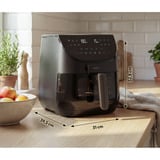 Medion Heißluftfritteuse Life X20 MD 13060 XL schwarz, 1.700 Watt, Korb 6,6 Liter