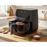 Medion Heißluftfritteuse Life X20 MD 13060 XL schwarz, 1.700 Watt, Korb 6,6 Liter