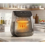 Medion Heißluftfritteuse Life X20 MD 13060 XL schwarz, 1.700 Watt, Korb 6,6 Liter