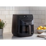 Medion Heißluftfritteuse Life X20 MD 13060 XL schwarz, 1.700 Watt, Korb 6,6 Liter