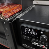 Weber Holzpelletgrill Searwood schwarz, WLAN und Bluetooth, App-Steuerung
