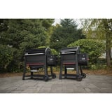 Weber Holzpelletgrill Searwood schwarz, WLAN und Bluetooth, App-Steuerung