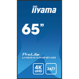 iiyama ProLite LH6541UHS-B1AG, Public Display schwarz (glänzend), UltraHD/4K, VA, HDMI