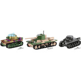 COBI Renault R35 - Valentine IX - Panzer I, Konstruktionsspielzeug Maßstab 1:48