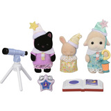 EPOCH Sylvanian Families - Erlebniskindergarten Freunde "Übernachtungsparty", Konstruktionsspielzeug 