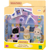 EPOCH Sylvanian Families - Erlebniskindergarten Freunde "Übernachtungsparty", Konstruktionsspielzeug 