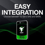 Seagate Exos 7E10 4 TB, Festplatte SATA 6 Gb/s, 3,5"
