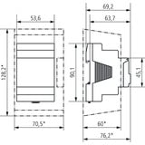 Theben TR 642 top3 BLE 12-24V RC, Zeitschaltuhr Jahres- und Astro-Programm, Integriertes BLE-Modul