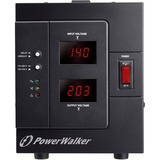 BlueWalker PowerWalker AVR 3000 SIV FR, Spannungsregler schwarz, Spannungsregler, Output: Terminal, 1x French