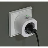 Brennenstuhl Connect WiFi Steckdose WA 3600 XS02 weiß, Sprachsteuerung, Zeitschaltuhr, App
