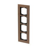 Busch-Jaeger Rahmen vierfach bronze, Retail