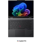 Lenovo ThinkPad T14s 2-in-1 G2 (21YY0030GE), Notebook schwarz, Intel® Core™ Ultra 7 355, Intel® Graphics, 32 GB LPDDR5X, 512 GB (512 GB SSD), Windows 11 Pro