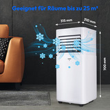 Medion LIFE P701 (MD 37672), Klimagerät weiß