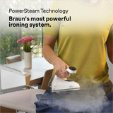 Braun CareStyle 7 IS 7262, Dampfbügelstation weiß/grau