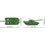 COBI T-72 (East Germany/Soviet), Konstruktionsspielzeug Maßstab 1:35
