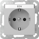 Gira GIRA Steckdose BSF Grau 4462015 grau, Retail
