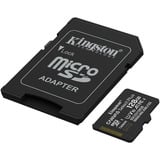 Kingston Canvas Select Plus 128 GB MicroSDXC, Speicherkarte schwarz, UHS-I U1, Class 10, V10