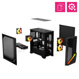 MSI MPG Infinite Z3 9NVPR7-883AT, Gaming-PC schwarz/transparent, Windows 11 Home