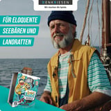 Denkriesen Kuddel Buddel - Wortsalat im Flaschenformat, Denkspiel 