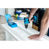 Hazet Spiralbohrer-Kassette (2128N-1), 25-teilig, Bohrer-Satz blau, 1 - 13 mm,  um 0,5 mm steigend
