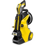 Kärcher K 5 Premium Smart Control Flex, Hochdruckreiniger gelb/schwarz, Bluetooth, LCD-Display und Schlauchtrommel