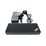 Lenovo Thunderbolt 3 Dock Gen 2 Generalüberholt, Dockingstation schwarz, HDMI, DisplayPort, USB, Thunderbolt 3