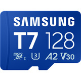 Samsung T7 microSDXC 128 GB, Speicherkarte blau