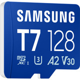 Samsung T7 microSDXC 128 GB, Speicherkarte blau