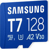 Samsung T7 microSDXC 128 GB, Speicherkarte blau