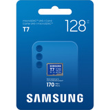 Samsung T7 microSDXC 128 GB, Speicherkarte blau