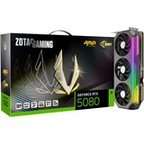 ZOTAC GeForce RTX 5080 AMP Extreme INFINITY, Grafikkarte DLSS 5, 3x DisplayPort, 1x HDMI 2.1
