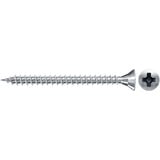 fischer Spanplattenschraube ClassicFast II 6,0x50 Senkkopf PZ 200 Stück, mit Vollgewinde