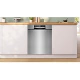Bosch SMU6ECS12E Serie 6, Spülmaschine edelstahl (gebürstet), 60 cm, Home Connect